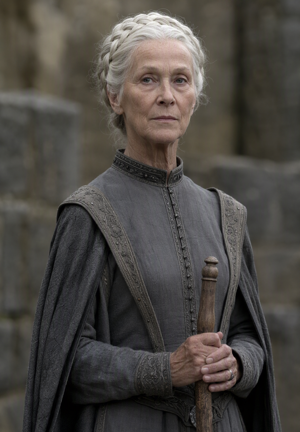 Mother Alaine — head of the listening house